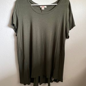 Olive green tunic